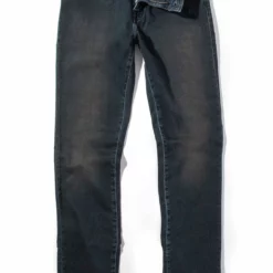 Waylon Over-Dyed Stretch Denim In Anthracite