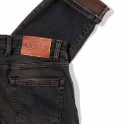 Waylon Over-Dyed Stretch Denim In Desert -Dune Shop axels premium denim waylon over dyed stretch denim in desert mens pants 5 pocket axels vail 38339757408490