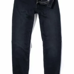 Waylon Over-Dyed Stretch Denim In Nero