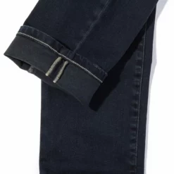 Waylon Over-Dyed Stretch Denim In Nero -Dune Shop axels premium denim waylon over dyed stretch denim in nero mens pants 5 pocket axels vail 38094383579370