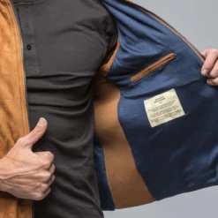 Rye Suede Vest In Cigar 11 Rye Suede Vest In Cigar -Dune Shop baldassari rye suede vest in cigar mens outerwear leather axels vail 38593657929962 1