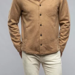 Sooter Cashmere Shirt In Camel