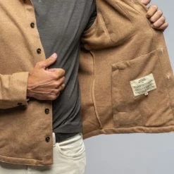 Sooter Cashmere Shirt In Camel -Dune Shop baldassari sooter cashmere shirt in camel mens sweaters axels vail 37439140954346