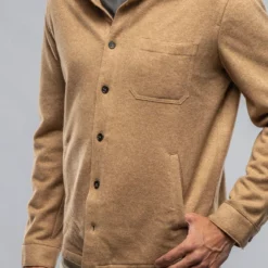 Sooter Cashmere Shirt In Camel -Dune Shop baldassari sooter cashmere shirt in camel mens sweaters axels vail 37439141511402