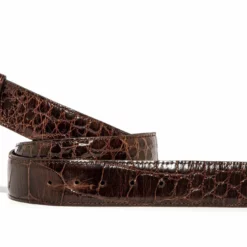 Chocolate Alligator Classic Strap