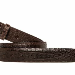 Chocolate Alligator Matte Strap