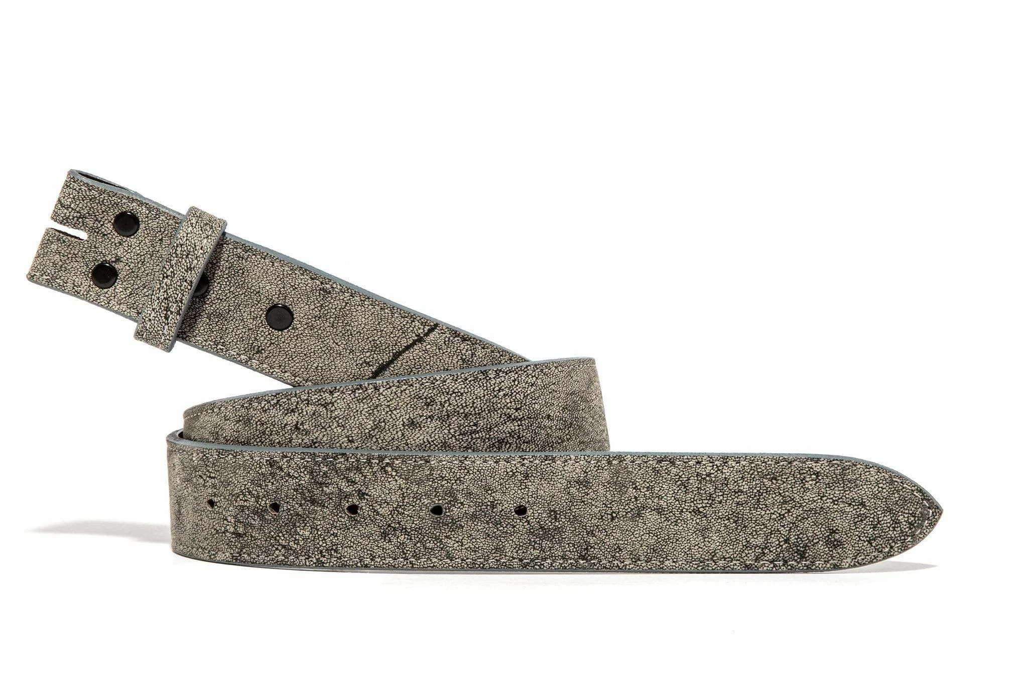 Distressed Grey Wildebeest Strap 1 Distressed Grey Wildebeest Strap