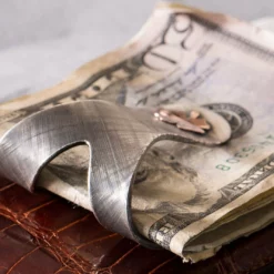 4 Leaf Clover Money Clip 7 4 Leaf Clover Money Clip -Dune Shop comstock heritage 4 leaf clover money clip mens accessories money clips axels vail 16009721774173