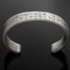 5/8" Sterling New-Deco Cuff Bracelet