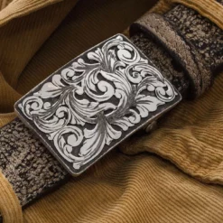 AO Hawes Swirl Belt Buckle -Dune Shop comstock heritage ao hawes swirl belt buckle belts and buckles trophy axels vail 29803242619069
