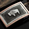 AO Wyoming Trophy Buckle