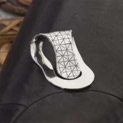 Comstock Heritage Herringbone Money Clip