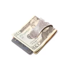 Cross Hatch Money Clip