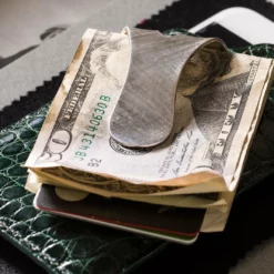 Cross-Hatch Money Clip