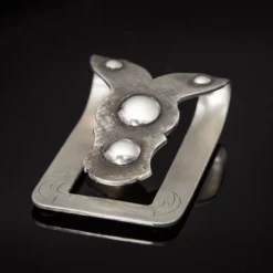 Fold Over Money Clip W/ Raised Spots