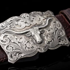 Longhorn Trophy Buckle