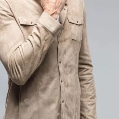 Bello Suede Shirt In Roccia 12 Bello Suede Shirt In Roccia -Dune Shop di bello bello suede shirt in roccia mens outerwear overshirts axels vail 38819055698154