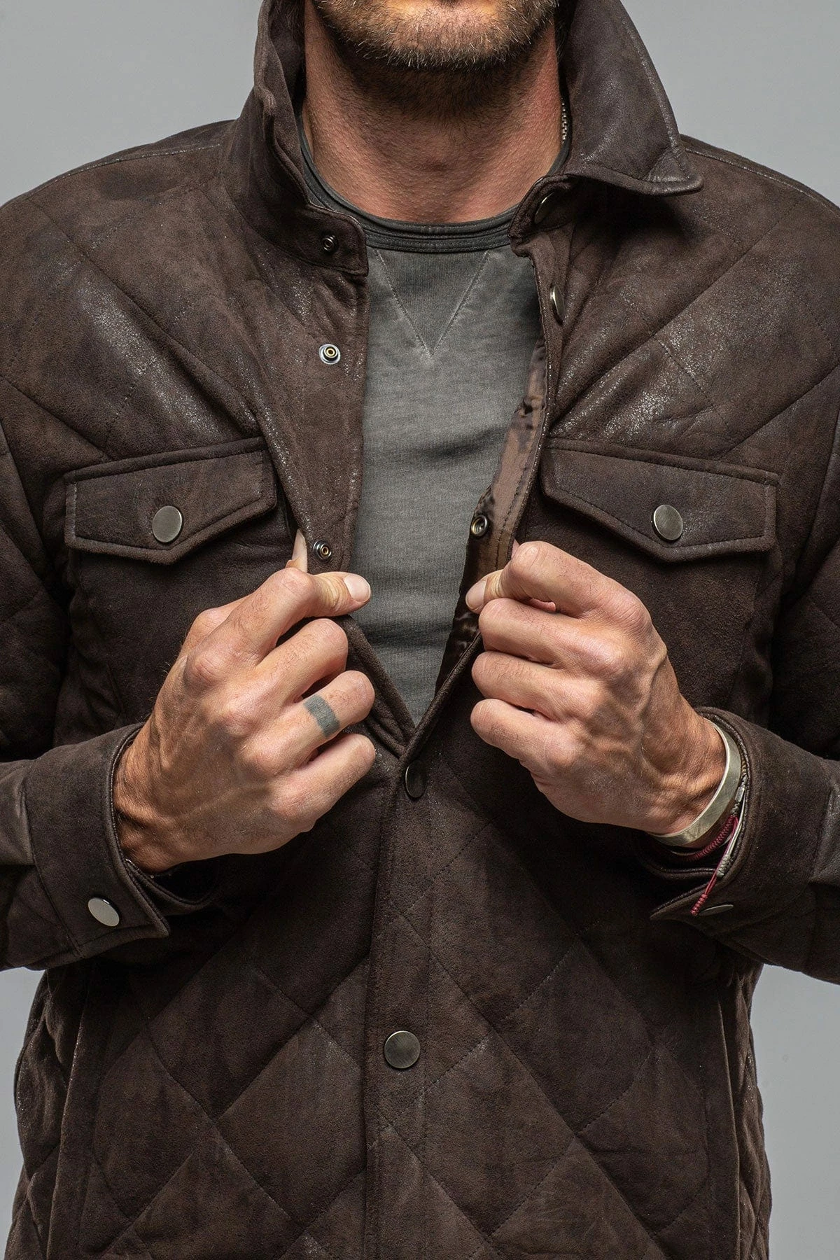 Academia Jacket In Cafe Noir 5 Academia Jacket In Cafe Noir - Image 5