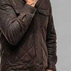 Academia Jacket In Cafe Noir 9 Academia Jacket In Cafe Noir -Dune Shop dibello academia jacket in cafe noir mens outerwear leather axels vail 37569746829546