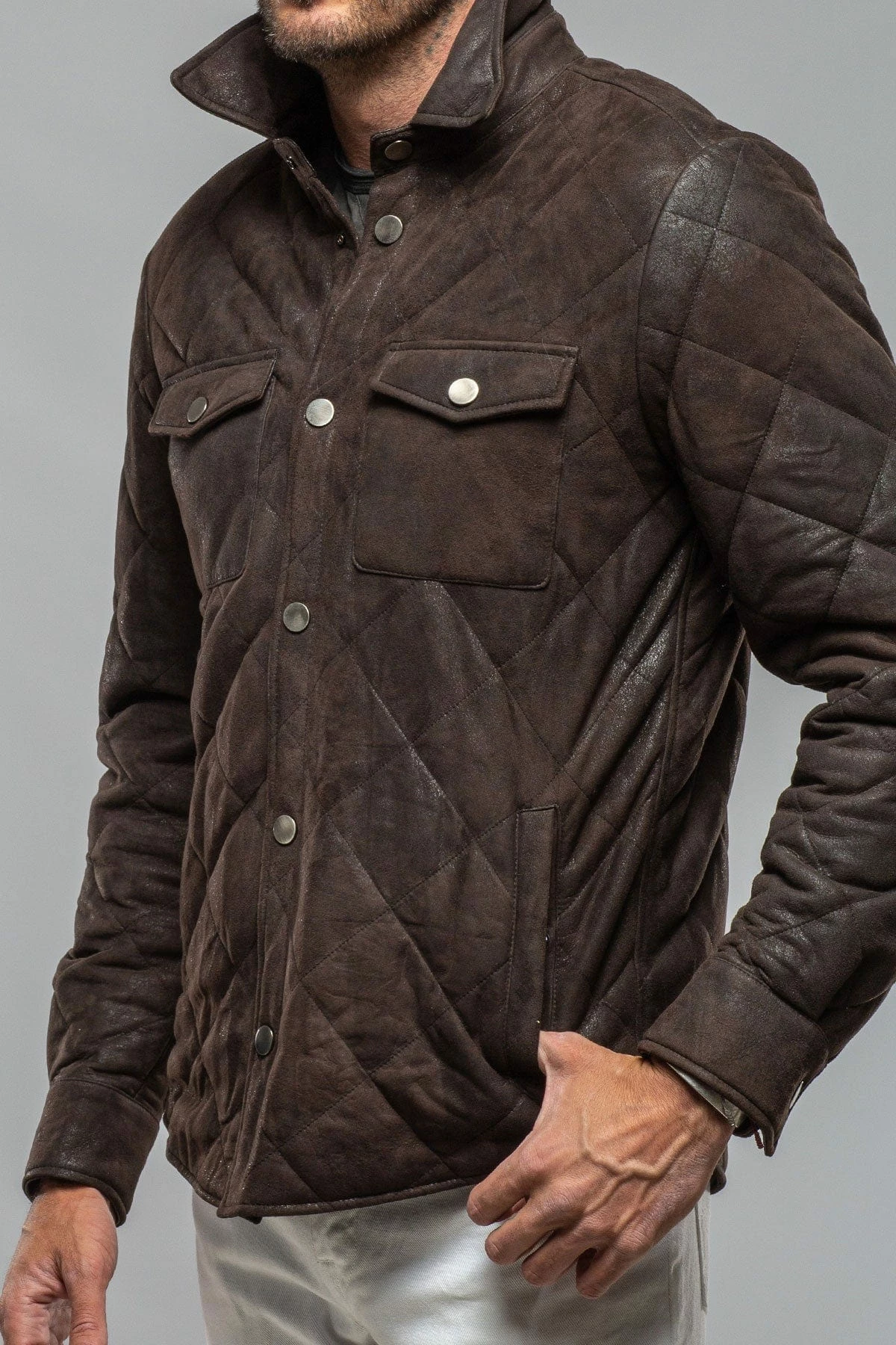 Academia Jacket In Cafe Noir 6 Academia Jacket In Cafe Noir - Image 6