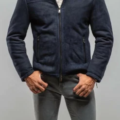 Bello Shearling In Navy