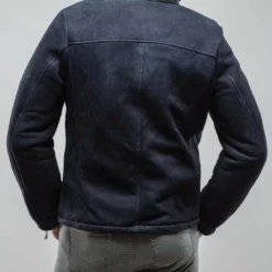 Bello Shearling In Navy -Dune Shop dibello bello shearling in navy mens outerwear shearling axels vail 30148867031229