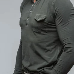 Dune Cafe Paco LS Polo Shirt In Black -Dune Shop dune cafe paco ls polo shirt in black mens shirts polos axels vail 38547718537450