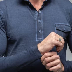 Dune Cafe Paco LS Polo Shirt In Indaco 7 Dune Cafe Paco LS Polo Shirt In Indaco -Dune Shop dune cafe paco ls polo shirt in indaco mens shirts polos axels vail 36650706075882