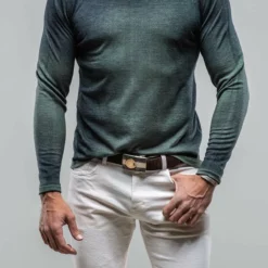 Dune Georgio Cashmere Sweater In Green Blue