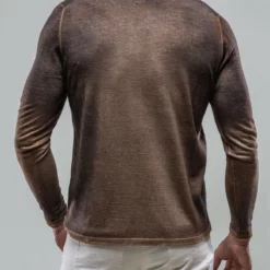 Dune Georgio Cashmere Sweater In Rust Blue -Dune Shop dune georgio cashmere sweater in rust blue mens sweaters axels vail 34639862530282