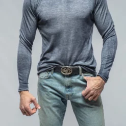 Dune Mario Vneck Cashmere Sweater In Navy