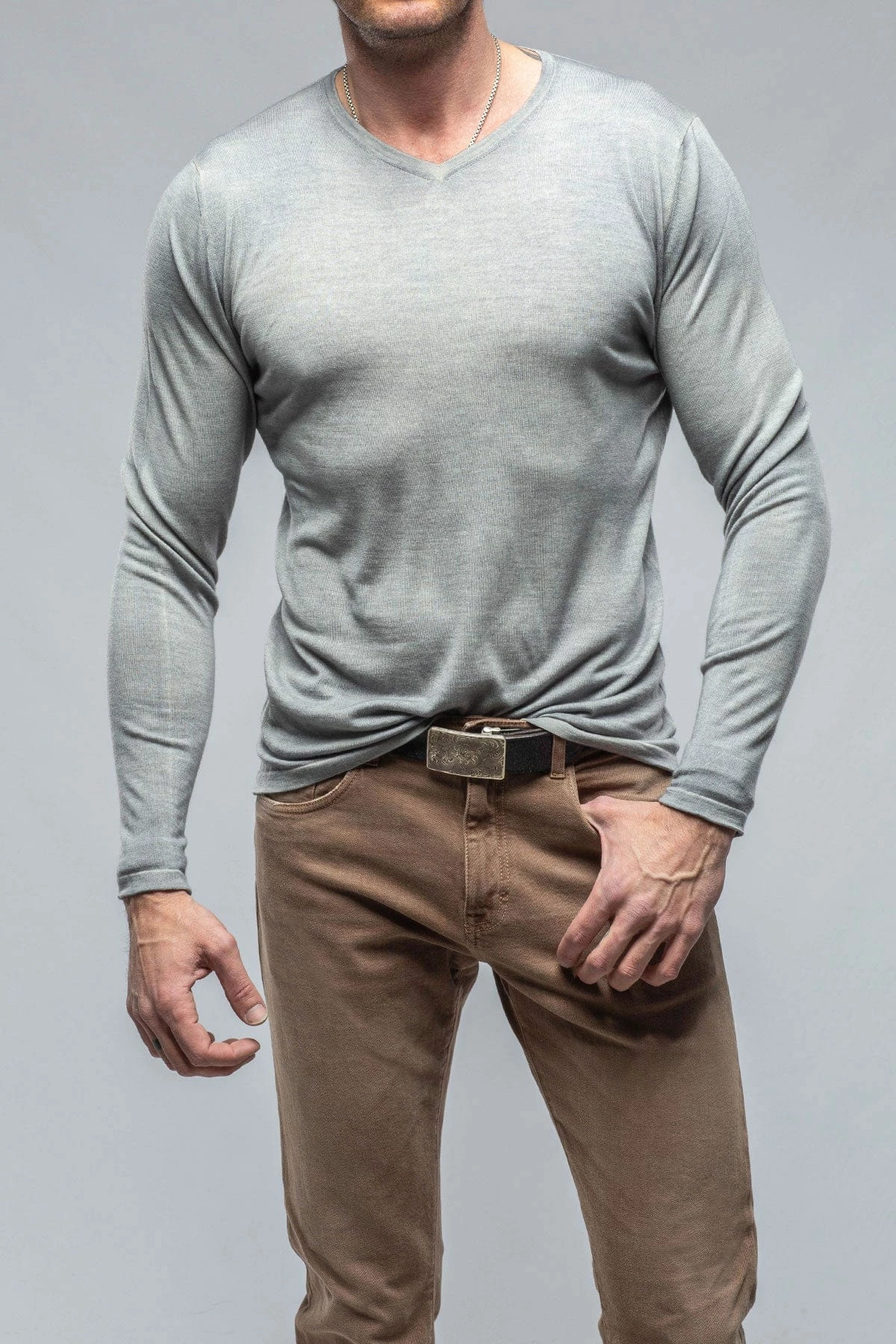 Dune Mario Vneck Cashmere Sweater In Off White 1 Dune Mario Vneck Cashmere Sweater In Off White