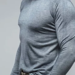 Dune Matteo Cashmere Crew In Stone Blue Navy -Dune Shop dune matteo cashmere crew in stone blue navy mens sweaters axels vail 38547938574570