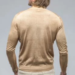 Dune Queniin Cashmere Quarter Zip In Rust -Dune Shop dune queniin cashmere quarter zip in rust mens sweaters axels vail 38620495249642