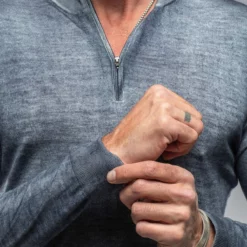 Dune Queniin Cashmere Quarter Zip In Navy -Dune Shop dune queniin cashmere quarter zip mens sweaters axels vail 36919431037162