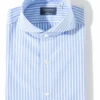 Florence Stripe Dress Shirt In Light Blue