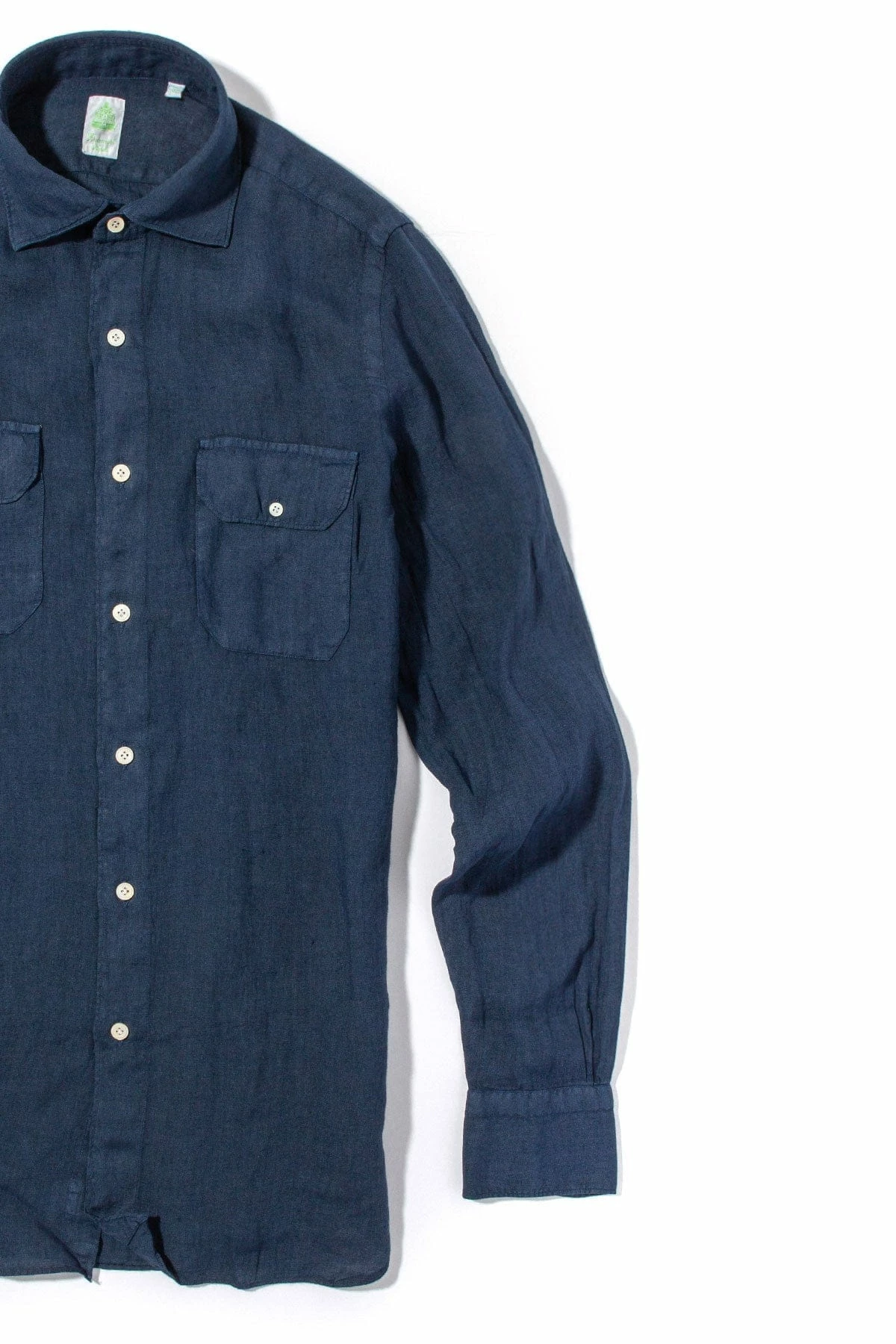 Otztal 2 Pocket Shirt In Navy 2 Otztal 2 Pocket Shirt In Navy - Image 2