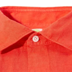Otztal 2 Pocket Shirt In Red -Dune Shop finamore napoli otztal 2 pocket shirt in red mens shirts axels vail 38975084462314