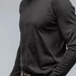 Brea LS Crew In Black -Dune Shop georg roth brea ls crew in black mens shirts t shirts axels vail 38663130513642