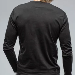 Brea LS Crew In Black -Dune Shop georg roth brea ls crew in black mens shirts t shirts axels vail 38663130611946