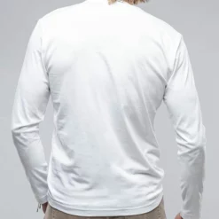 Brea LS Crew In White -Dune Shop georg roth brea ls crew in white mens shirts t shirts axels vail 38663131300074