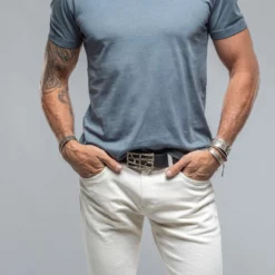 Siena Cotton V Neck In Capri