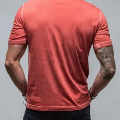 Cruz Cotton Polo In Brick 6 Cruz Cotton Polo In Brick -Dune Shop georg roth cruz cotton polo in brick mens shirts polos axels vail 38114782642410