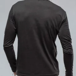 Del Mar LS V-Neck In Black -Dune Shop georg roth del mar ls v neck in black mens shirts t shirts axels vail 38663116161258