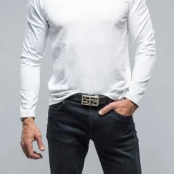 Del Mar LS V-Neck In White