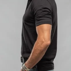 Cruz Cotton Polo In Black -Dune Shop georg roth gr cotton polo in black mens shirts t shirts axels vail 37615623831786