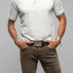 Cruz Cotton Polo In Cement