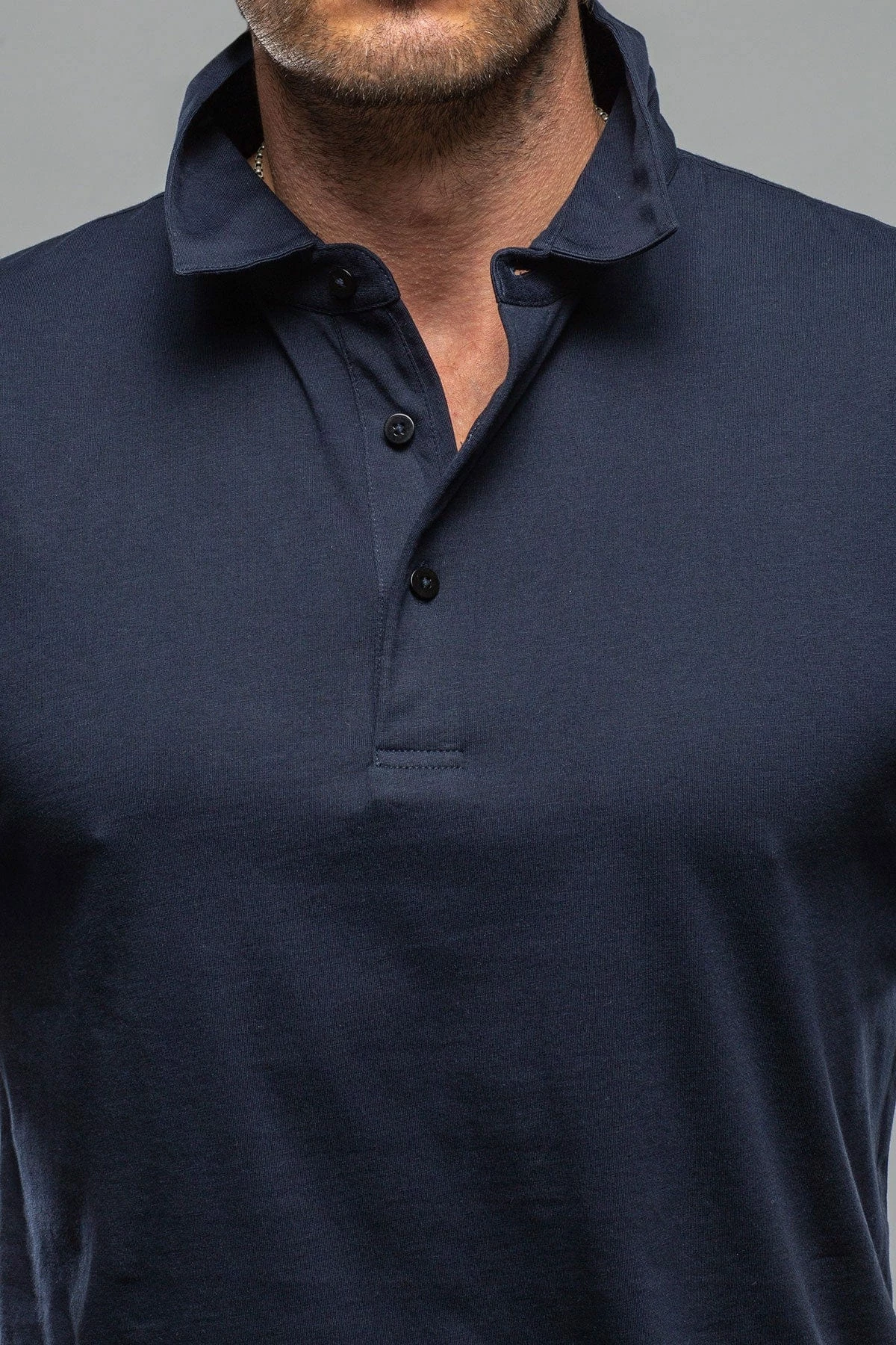 Cruz Cotton Polo In True Navy 2 Cruz Cotton Polo In True Navy - Image 2