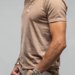 Mendocino Cotton SS Henley In Coffee 6 Mendocino Cotton SS Henley In Coffee -Dune Shop georg roth gr cotton ss henley in coffee mens shirts t shirts axels vail 37615611904234