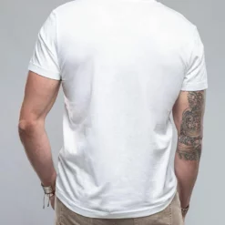 Pismo Cotton T In White -Dune Shop georg roth gr cotton t in white mens shirts t shirts axels vail 37027538239722